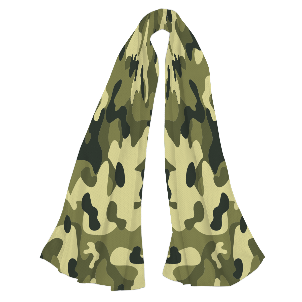 Custom camo print cooling towel - Towel