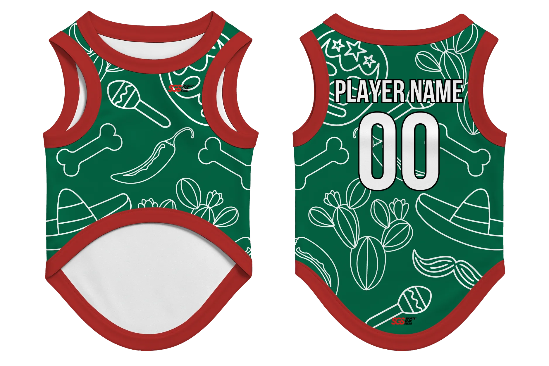 Custom pet holiday  basketball jersey spicy crossover - Pets-basketball-jersey