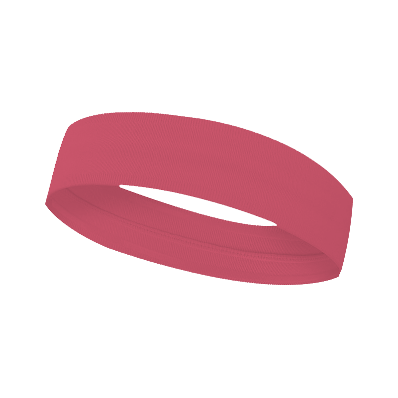 Custom coral yoga headband - Yoga-headband