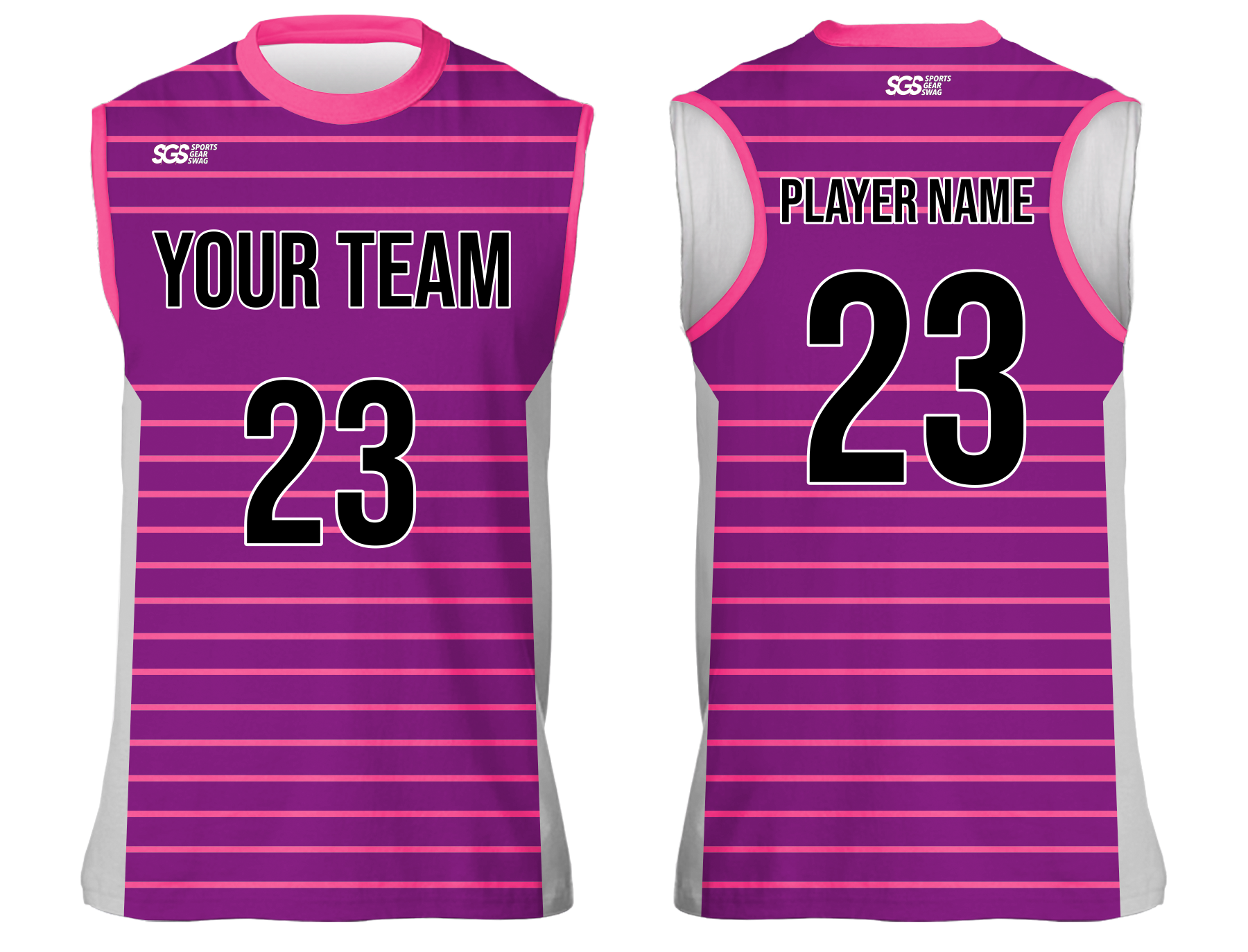 Custom lovely adult youth unisex volleyball racerback jersey - Jersey