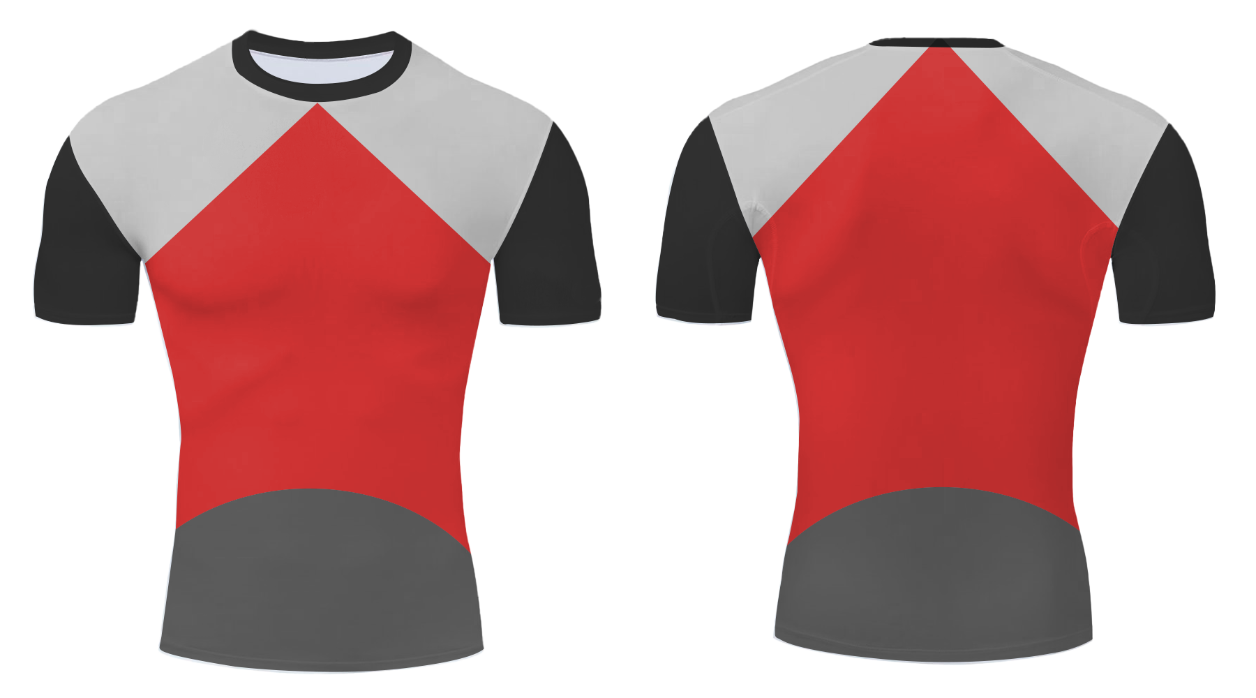 Custom triangular adult youth unisex compression shirt - Compression-shirts