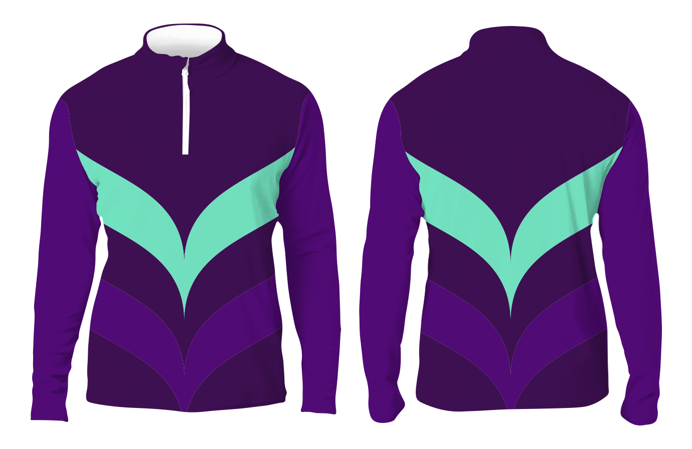 Custom lifestyle quarter-zip adult youth unisex jacket - Jacket