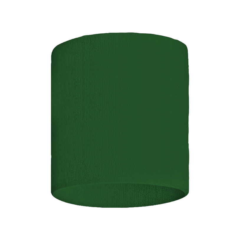Custom adult youth unisex dark green sweatband - Sweat-band