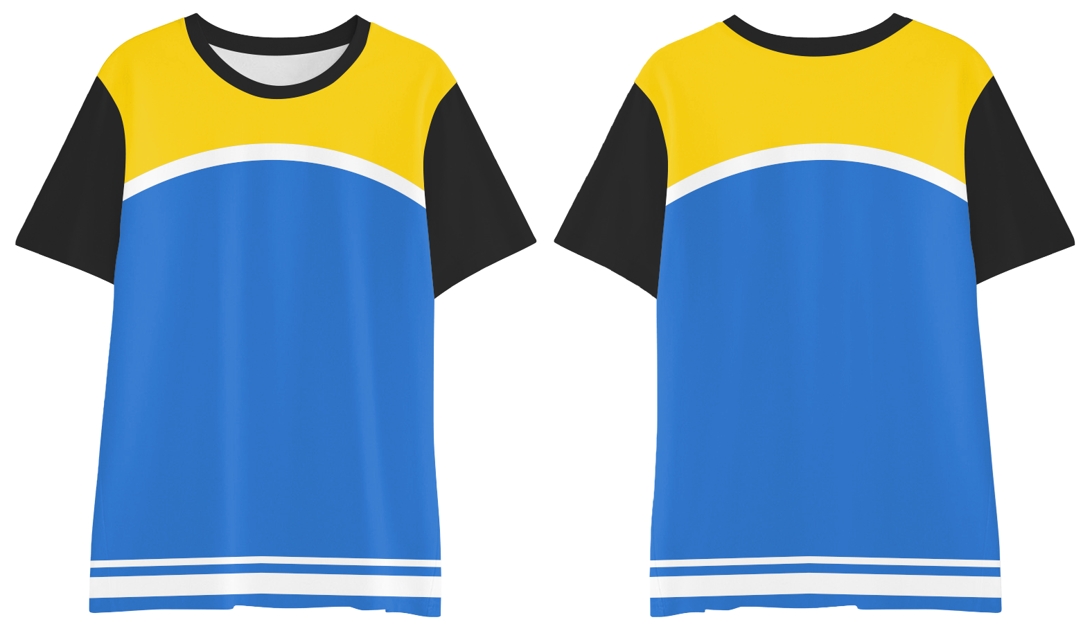 Custom moisture-wicking bottom stripes adult youth unisex shirt - Shirt