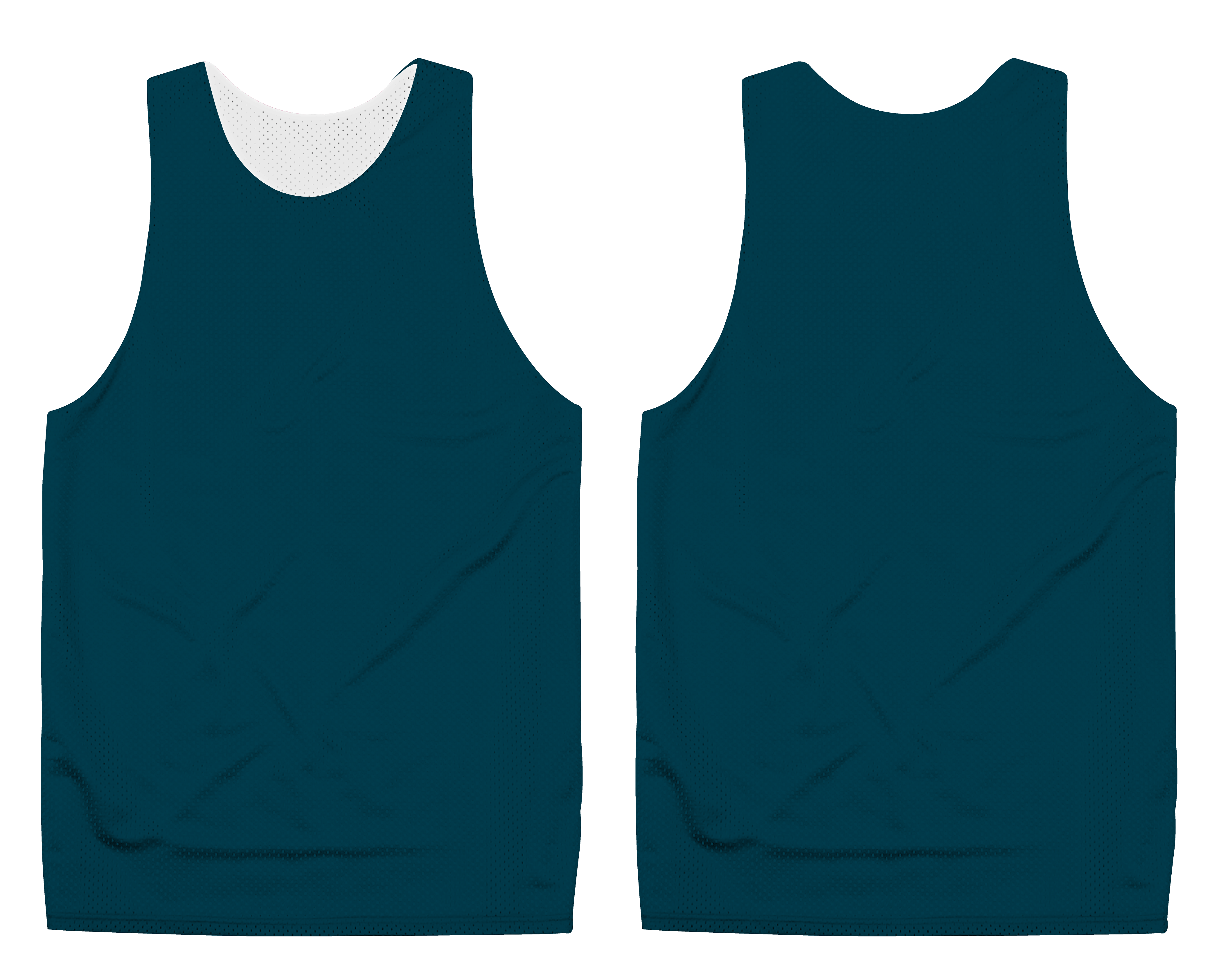 Custom pinnies adult youth unisex peacock blue - Pinnies