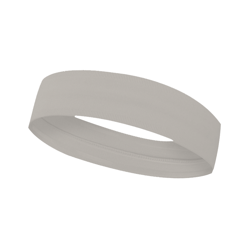 Custom light grey yoga headband - Yoga-headband