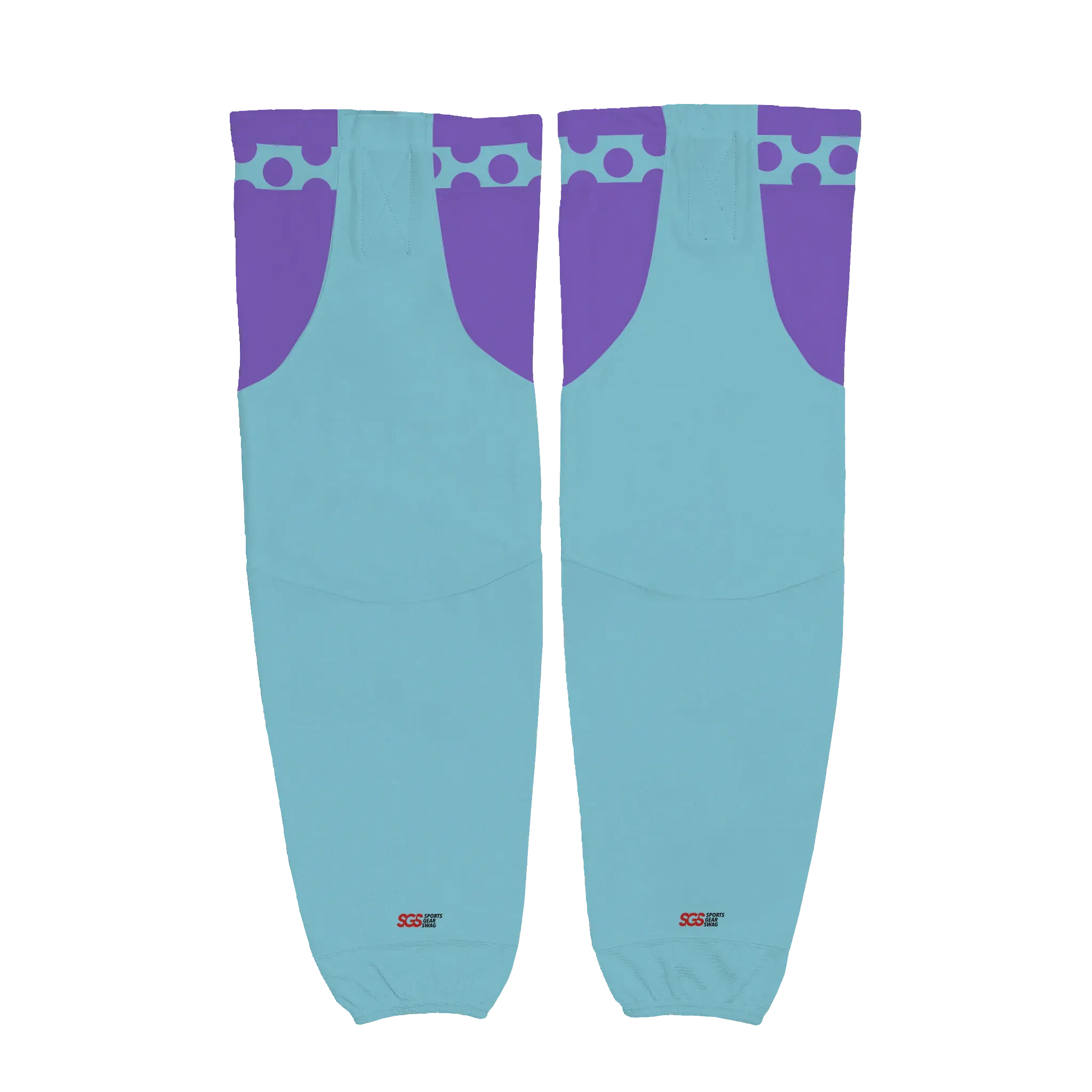 Custom hockey socks adult youth unisex blueberry blitz - Socks