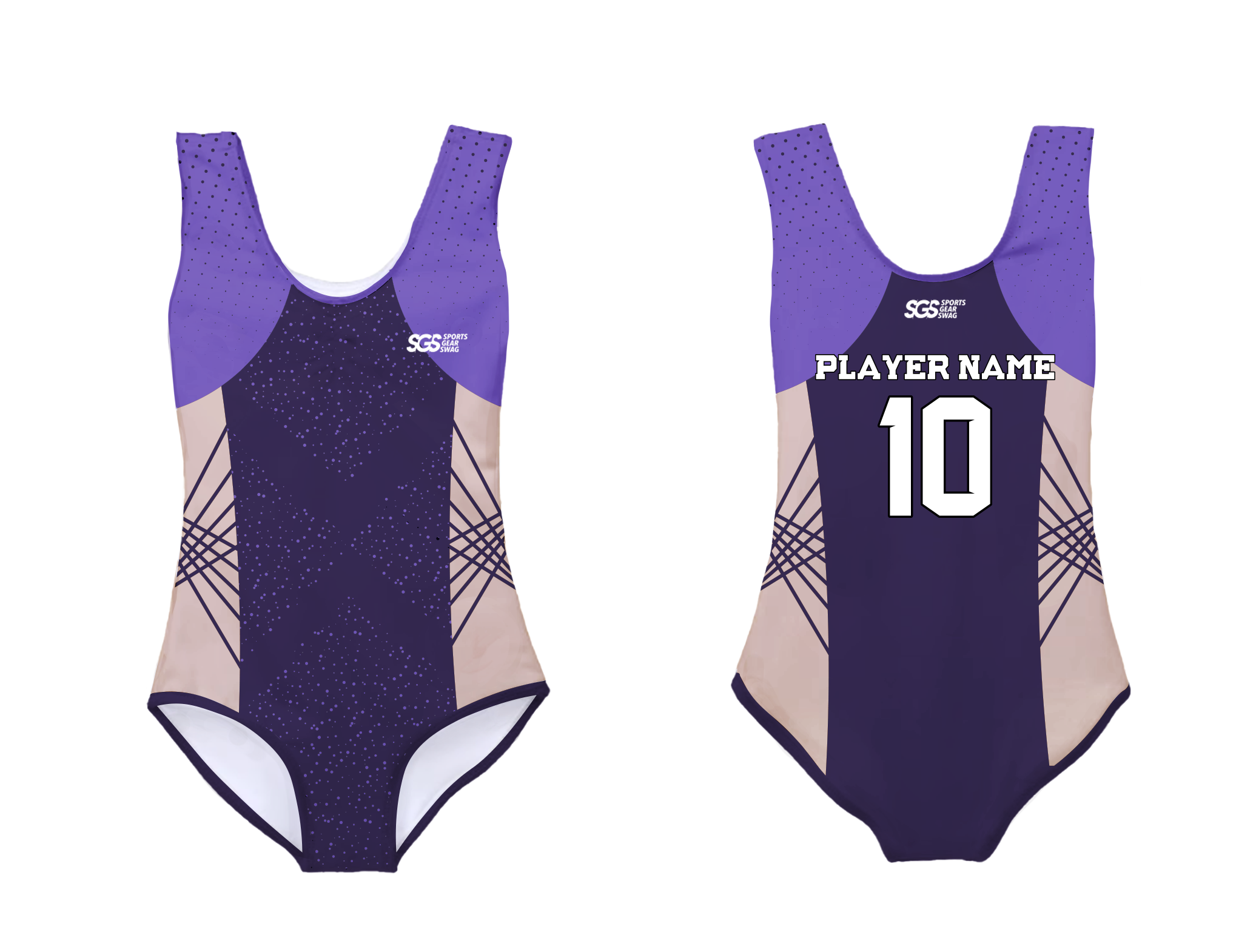 Custom sleeveless gymnastic uniform adult youth crisscross charm - Gymnastics-uniforms