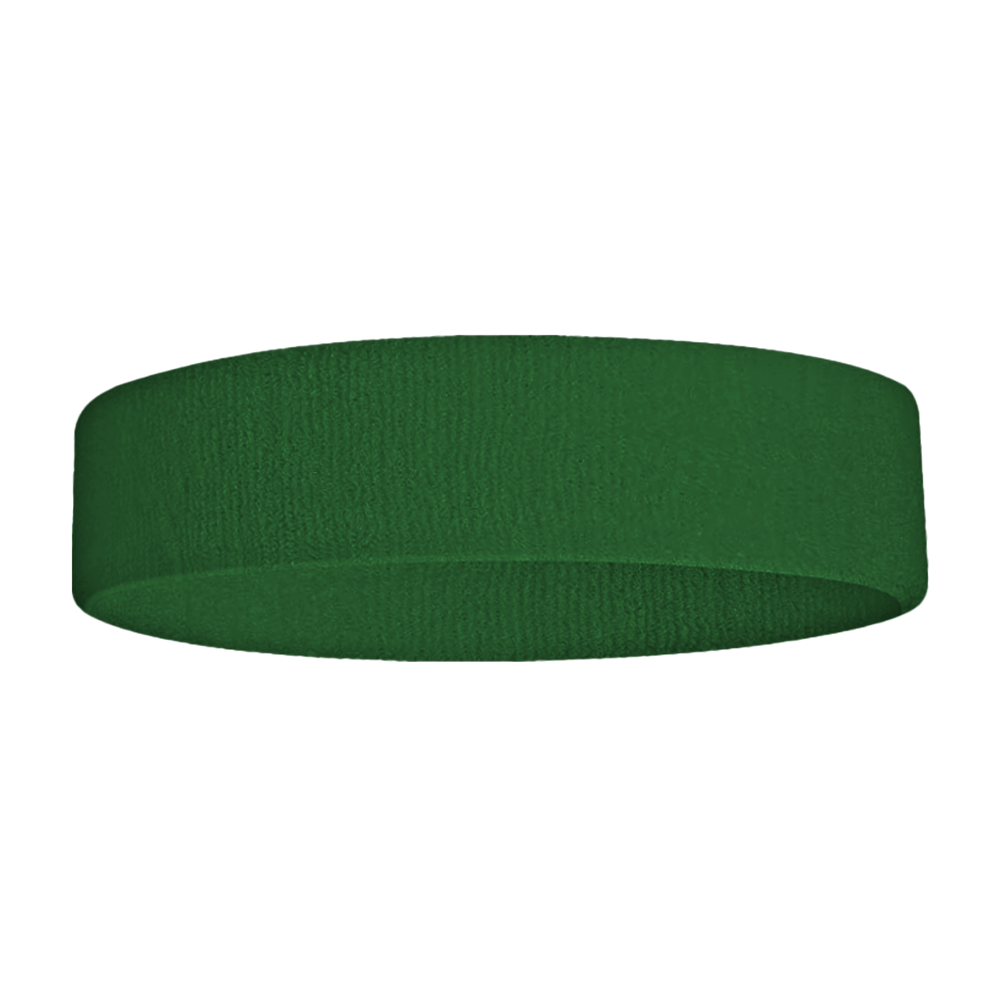 Custom adult youth unisex dark green headband - Head-band