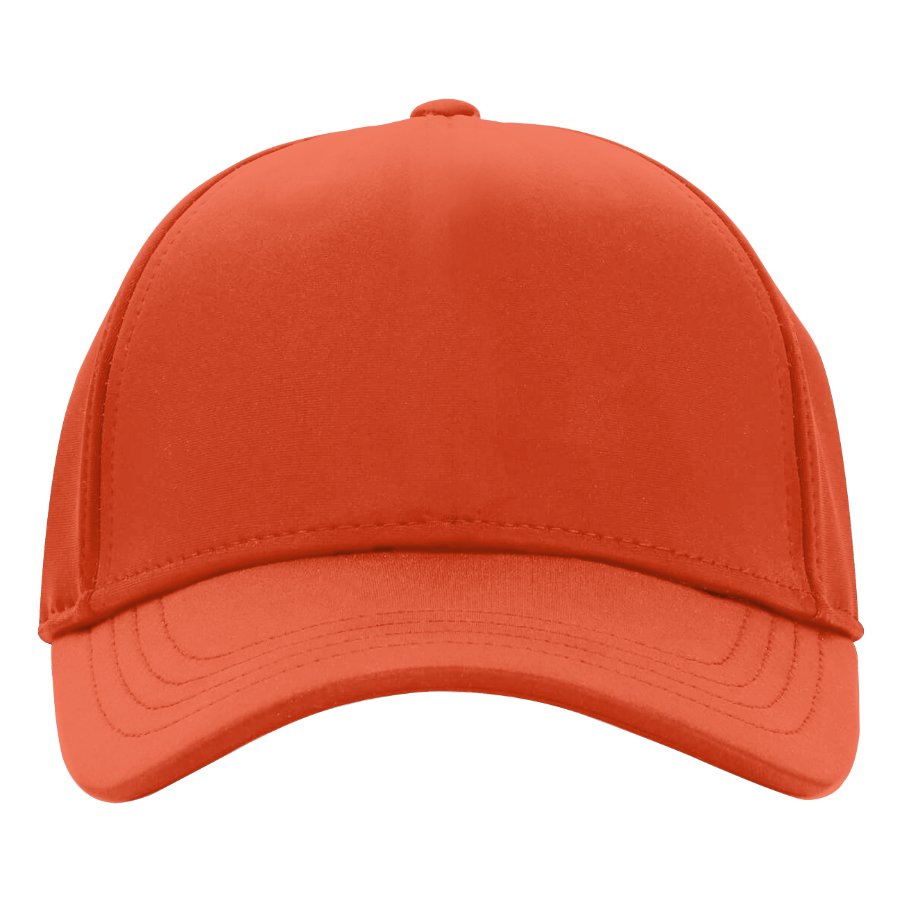 Custom adult youth unisex deep orange cap - Caps