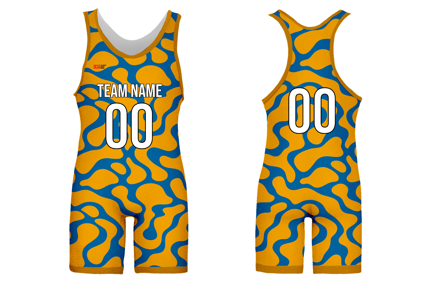 Custom lemon color adult youth unisex powerlifting singlets - Powerlifting-singlets