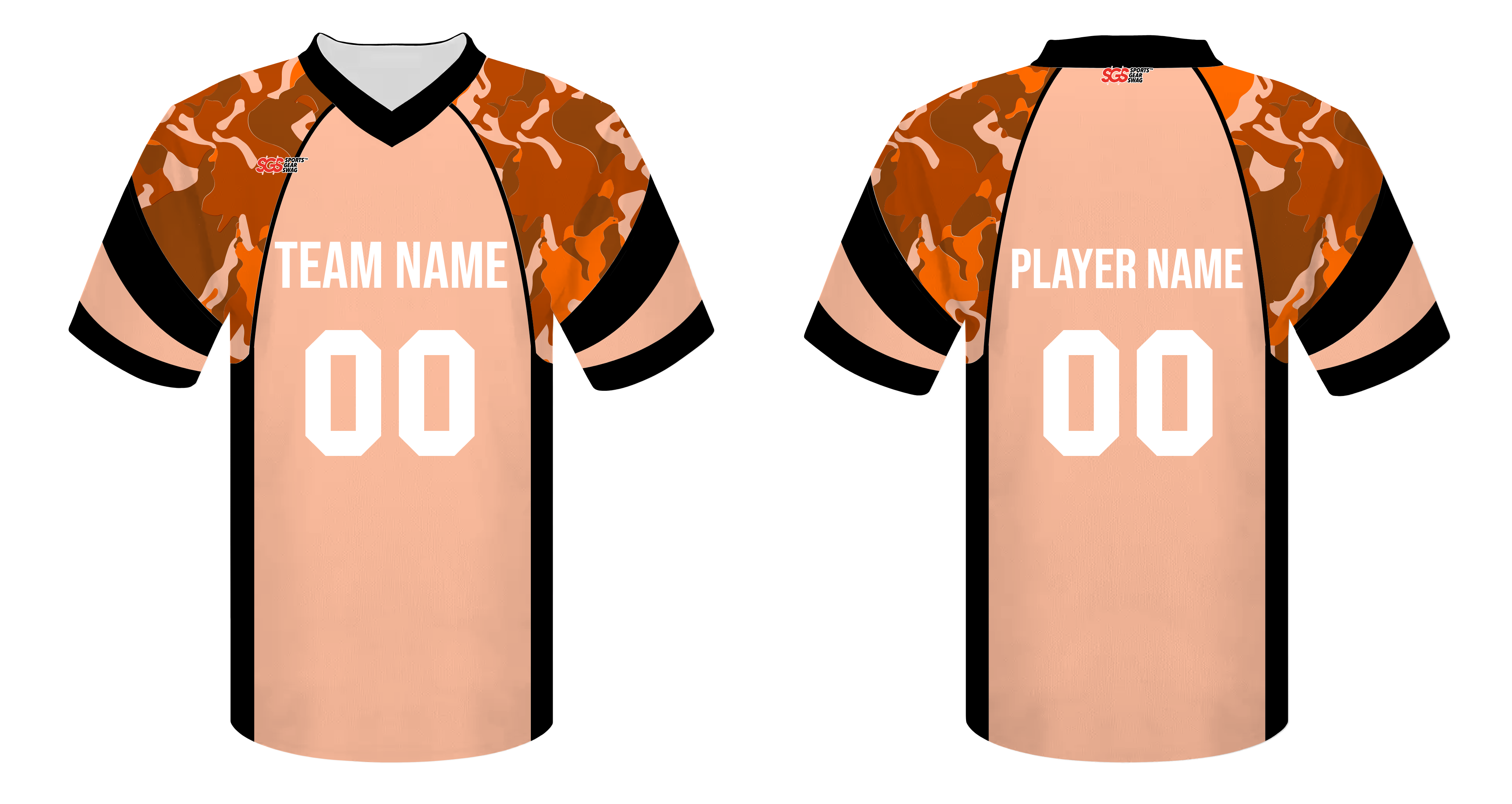 Custom chintz abstract adult youth unisex football jersey - Jersey