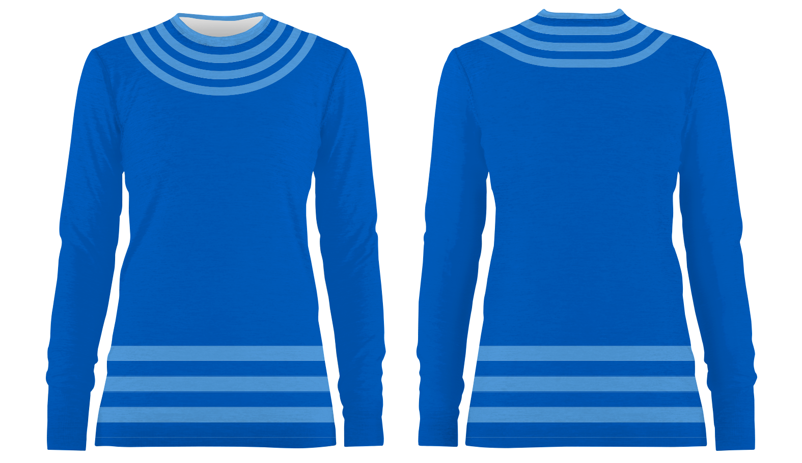 Custom neck & bottom design adult youth unisex long sleeve shirt-shooting shirts - Shirt-long-sleeve