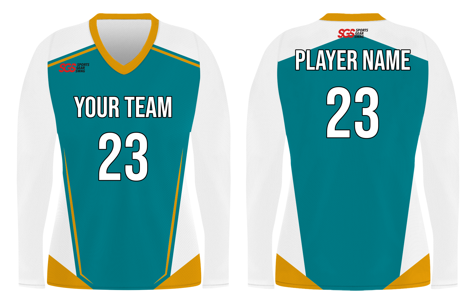 Custom best choice adult youth long sleeve volleyball jersey - Jersey