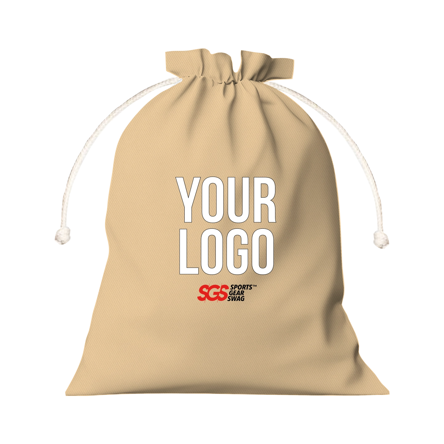 Custom drawstring tote bag ivory dream - Drawstring-tote-bags