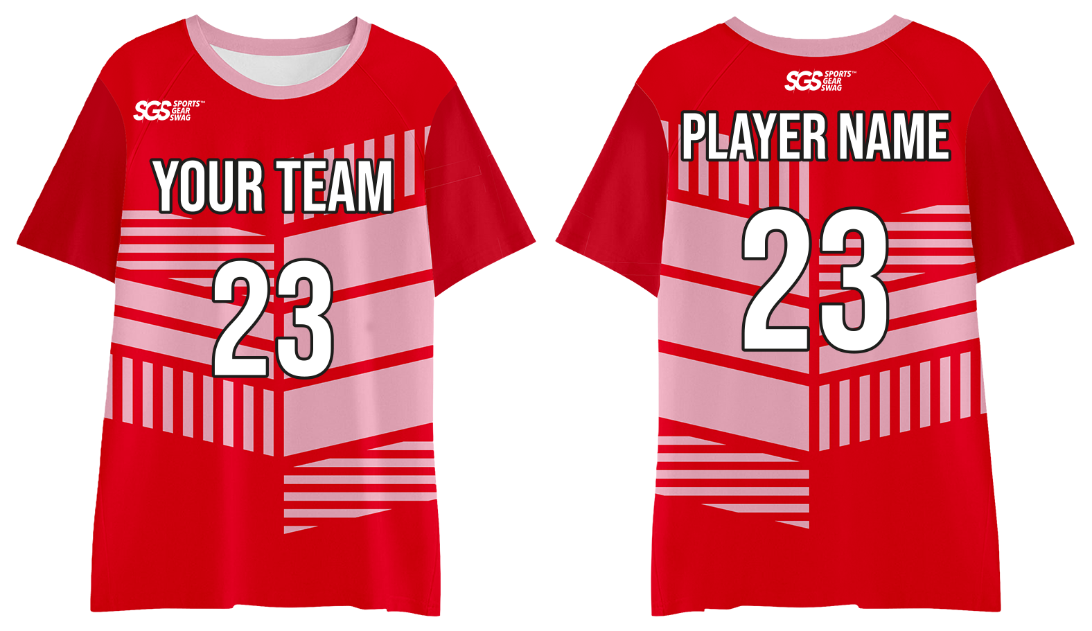 Custom moisture wicking glowing youth unisex shirt - Jersey
