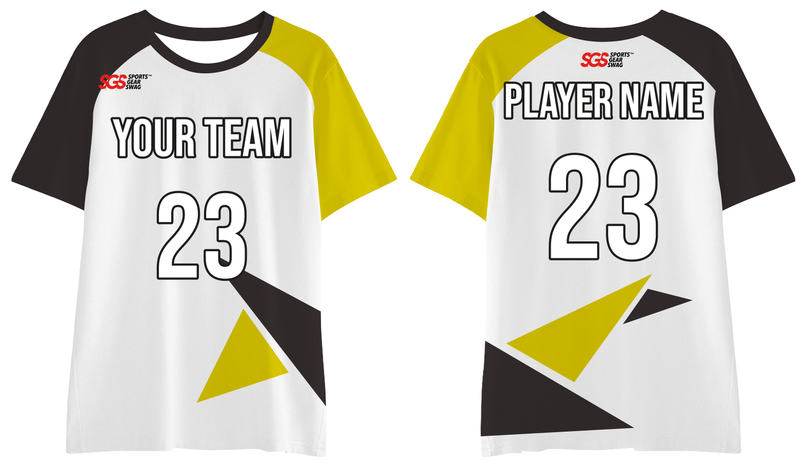 Custom moisture-wicking arm & bottom lines adult youth unisex shirt - Jersey