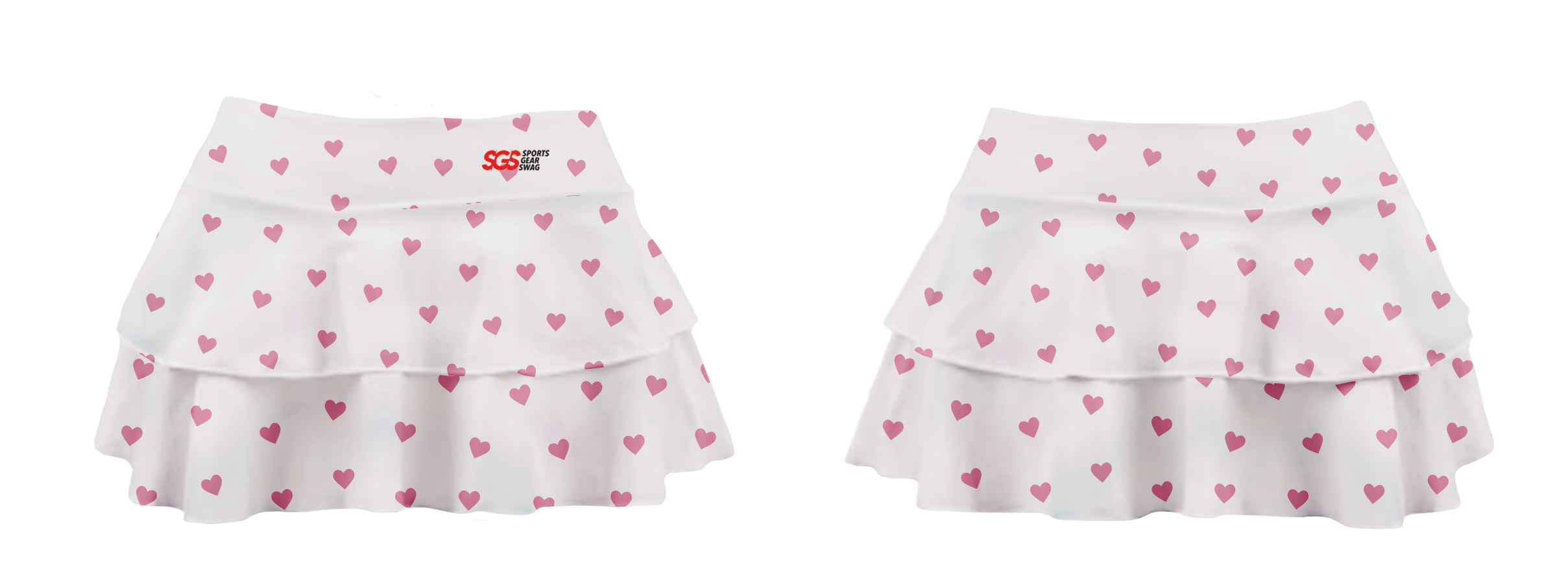 Custom two-piece sporty bathing top love struck - Swimming-tops