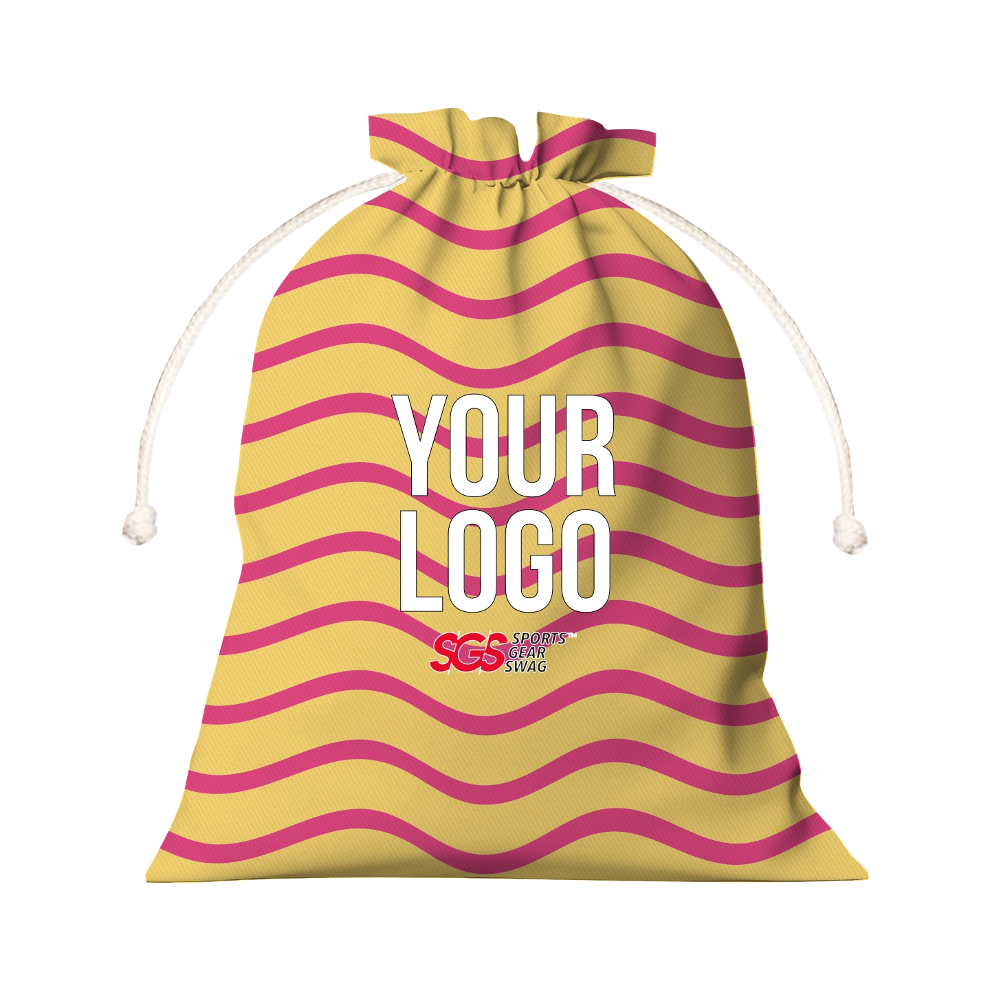Custom drawstring tote bag groove motion - Drawstring-tote-bags