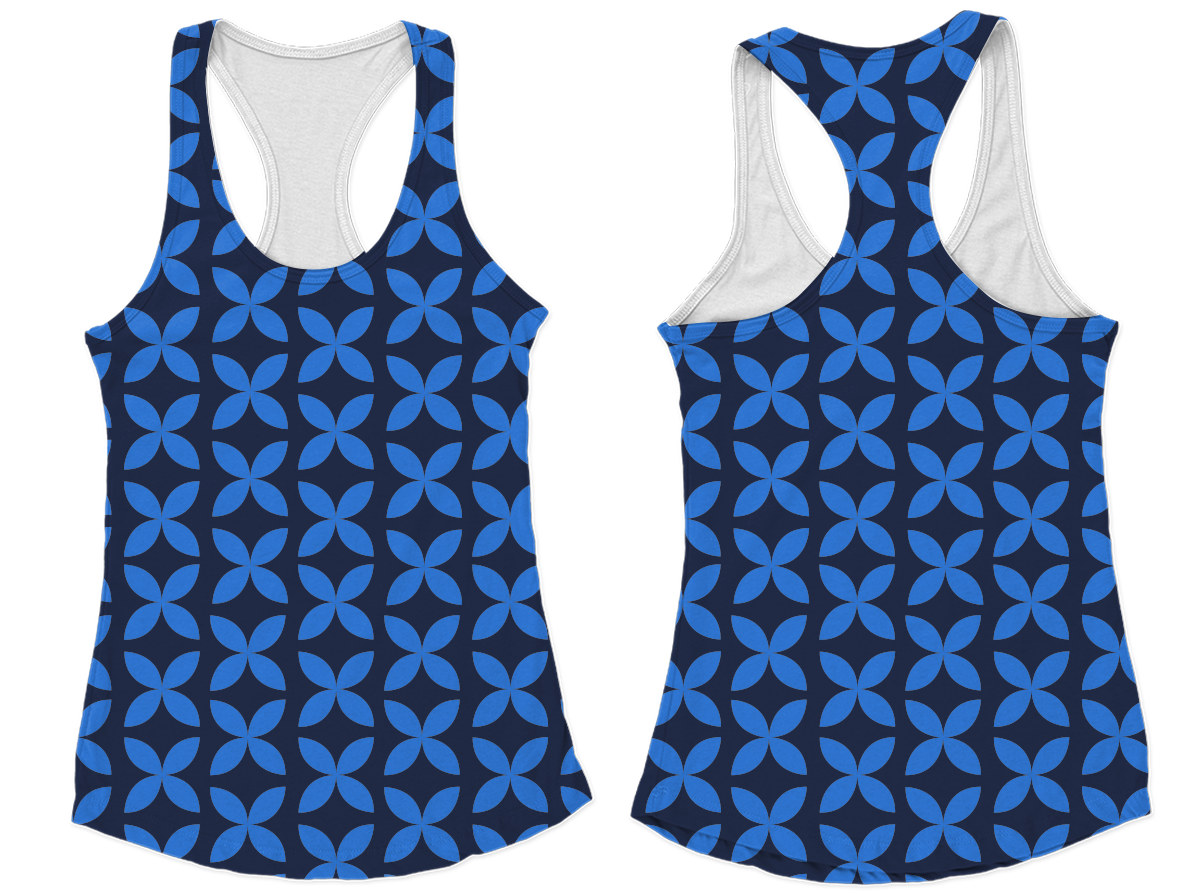 Custom new track racerback sleeveless shirts-style 19 - Shirt-sleeveless