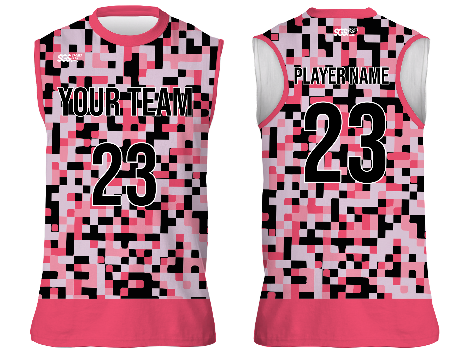 Custom pleasant adult youth unisex volleyball racerback jersey - Jersey