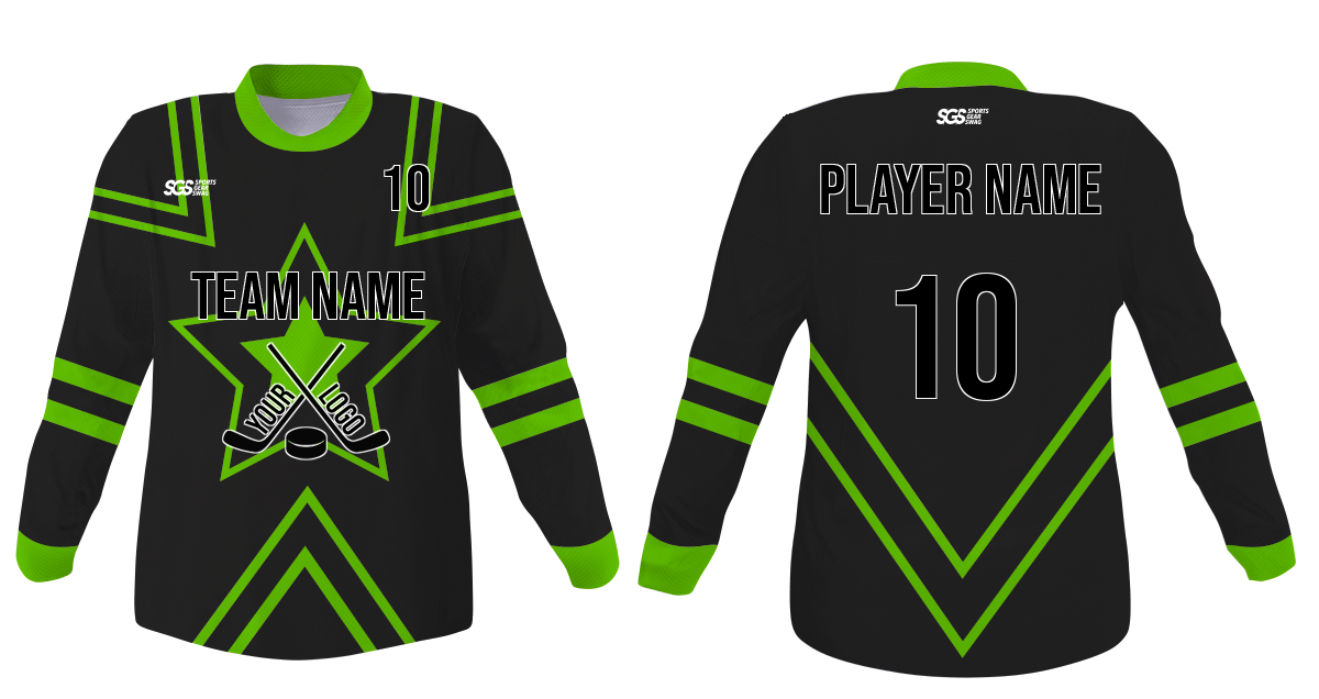 Custom fascinating star adult youth unisex hockey jersey - Jersey