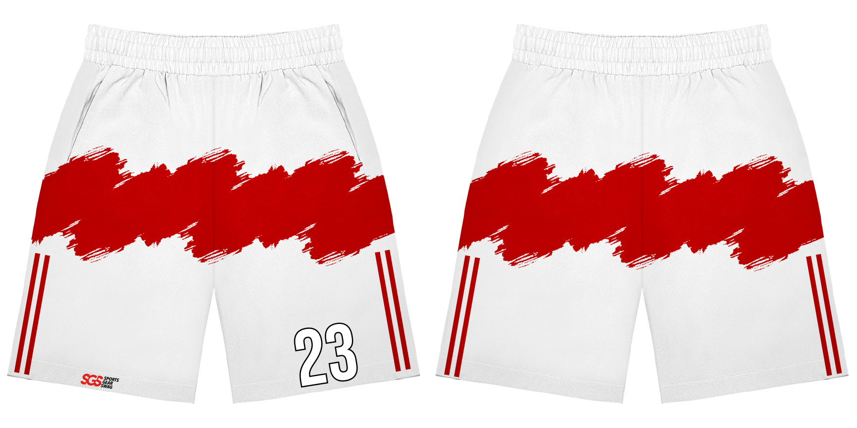 Custom climbing shorts adult youth unisex hand painted - Short
