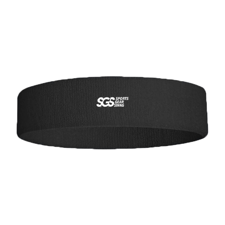 Custom adult youth unisex black headband - Head-band