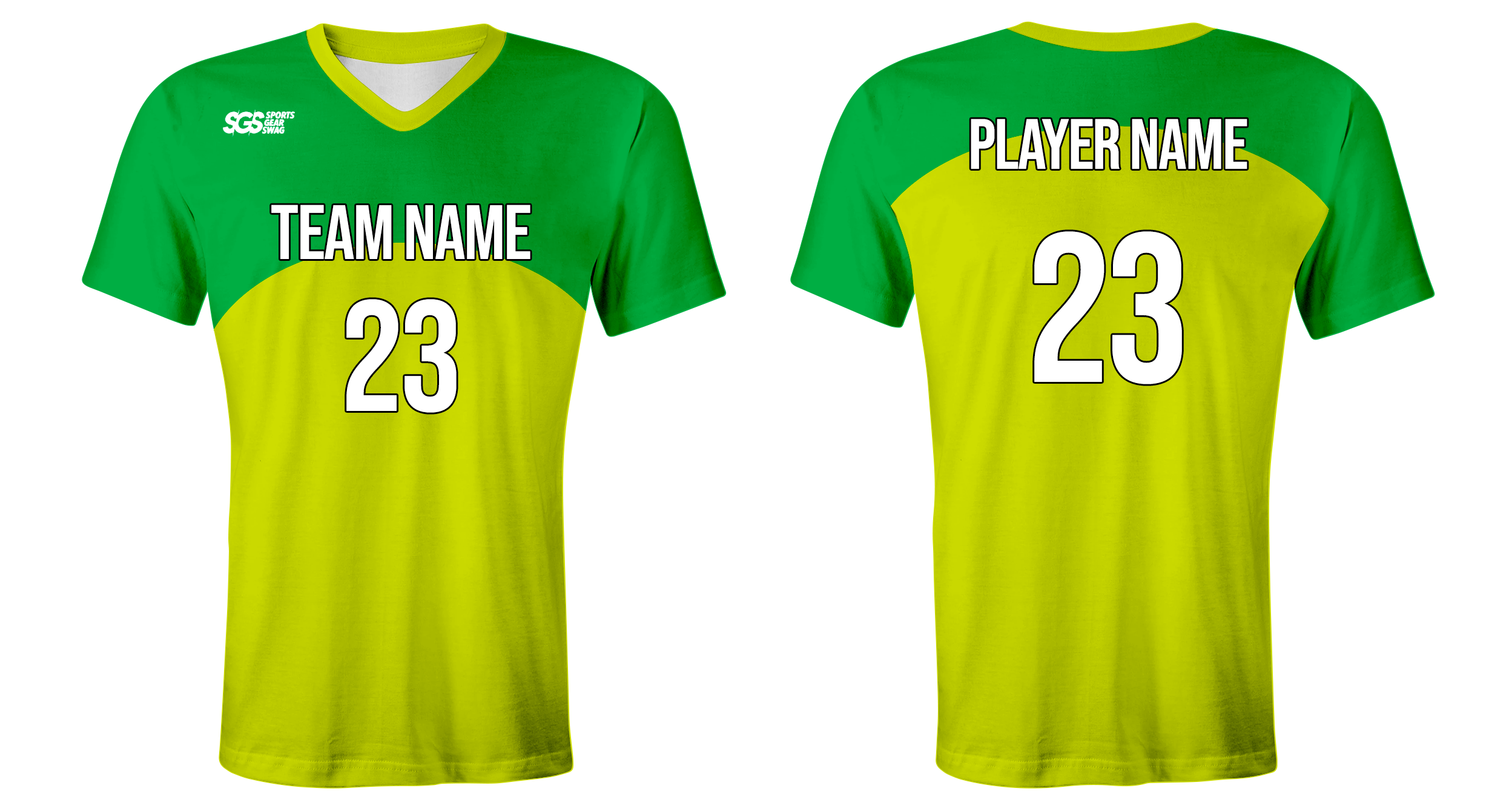Custom neon colors youth unisex cheerleading short sleeve tight fit jersey - Jersey