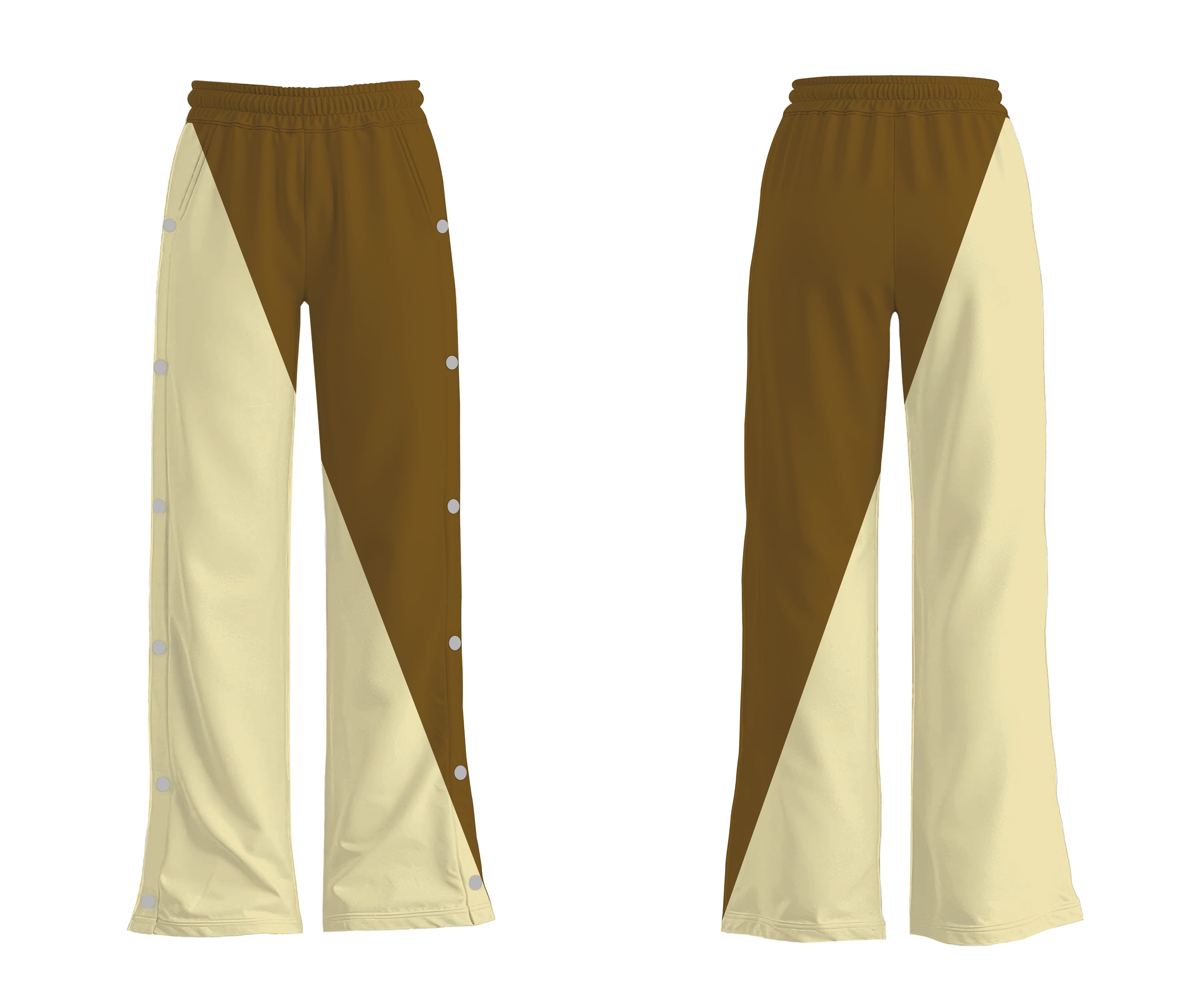 Custom breakaway wide leg pants adult youth unisex stylish comfort - Wide-leg-pants