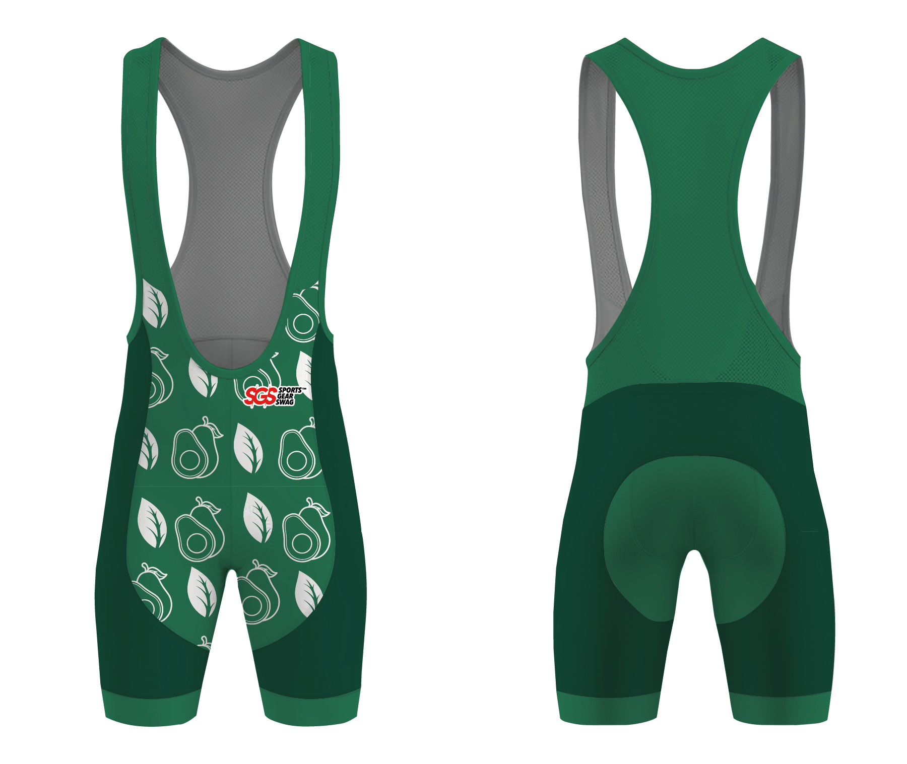 Custom earthrise adult youth unisex cycling bib - Cycling-bibs