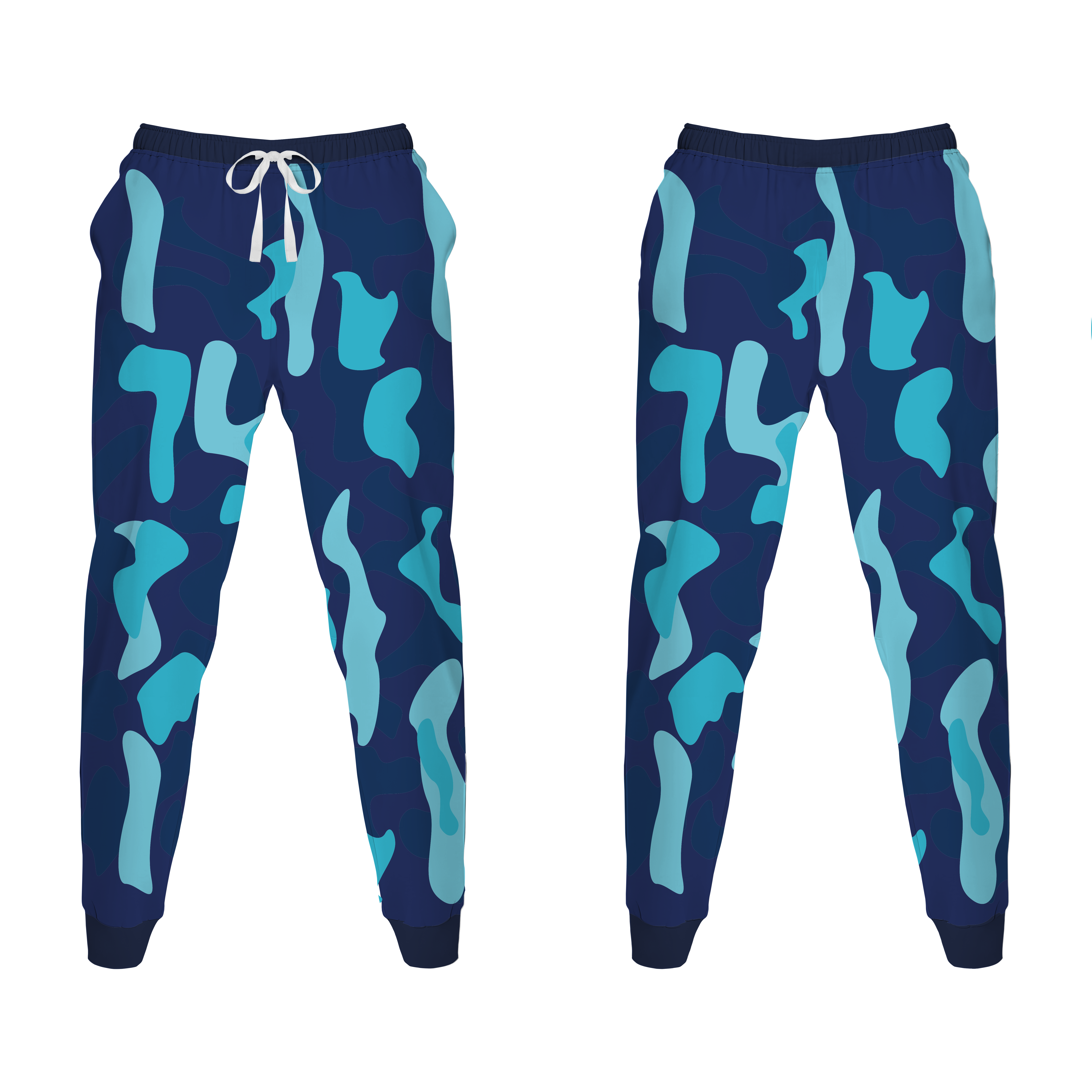 Custom scrubs tight knit bottom silent mission - Scrub-pants
