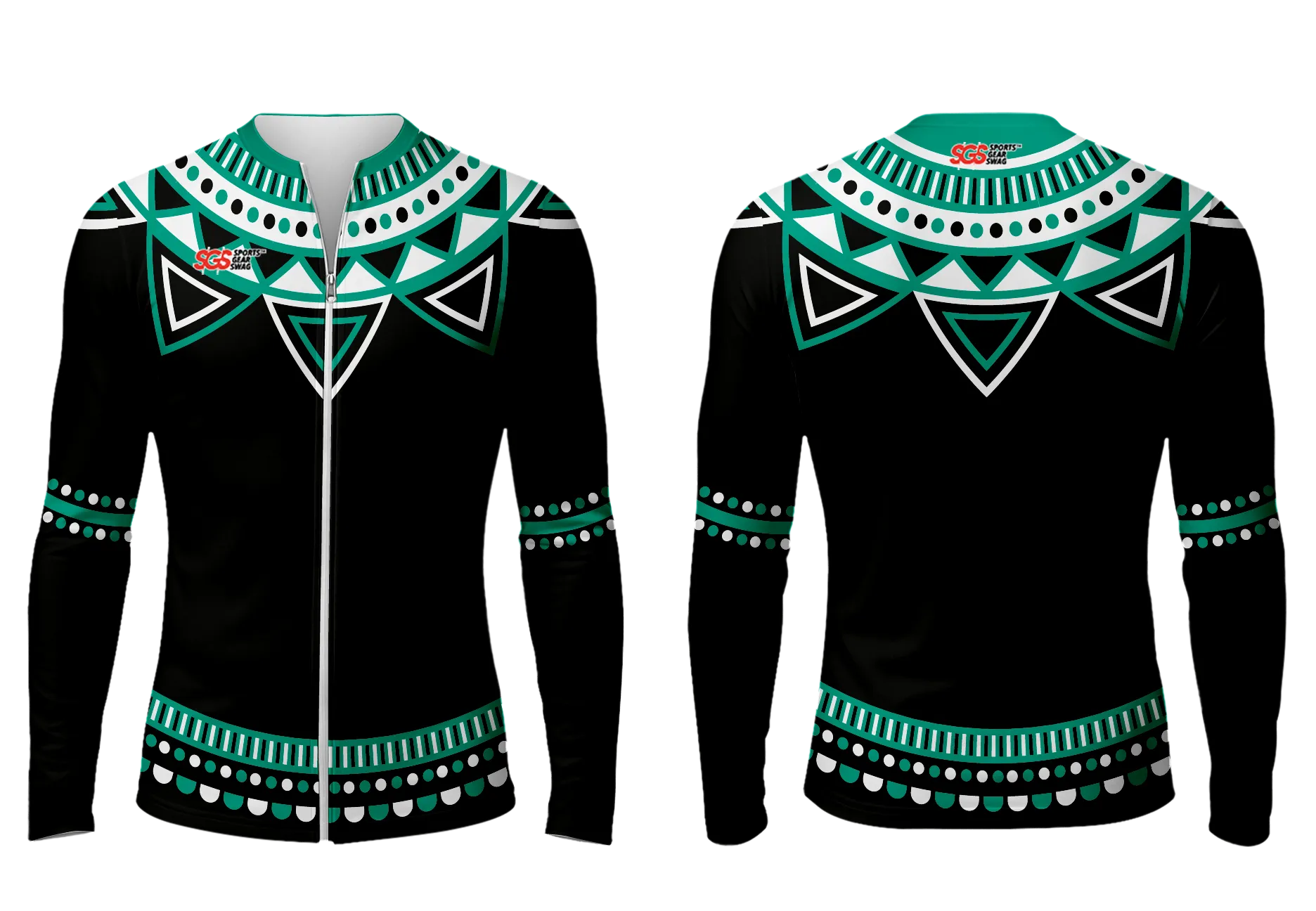 Custom figure skating zipper long sleeve jersey adult youth unisex dynamic power - Figure-skating-jerseys