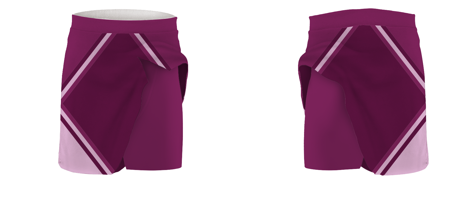 Custom  adult youth badminton tight cut skirt vibrant shade - Badminton-skirts
