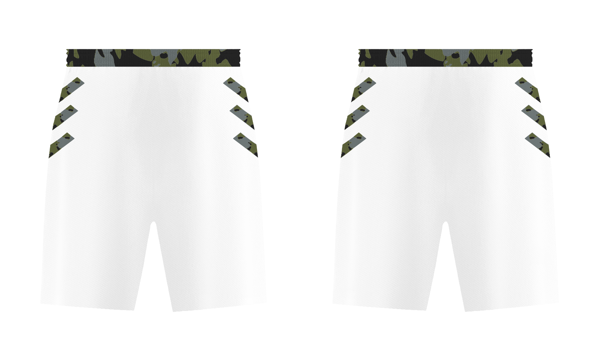 Custom white camo adult youth soccer jersey - Jersey