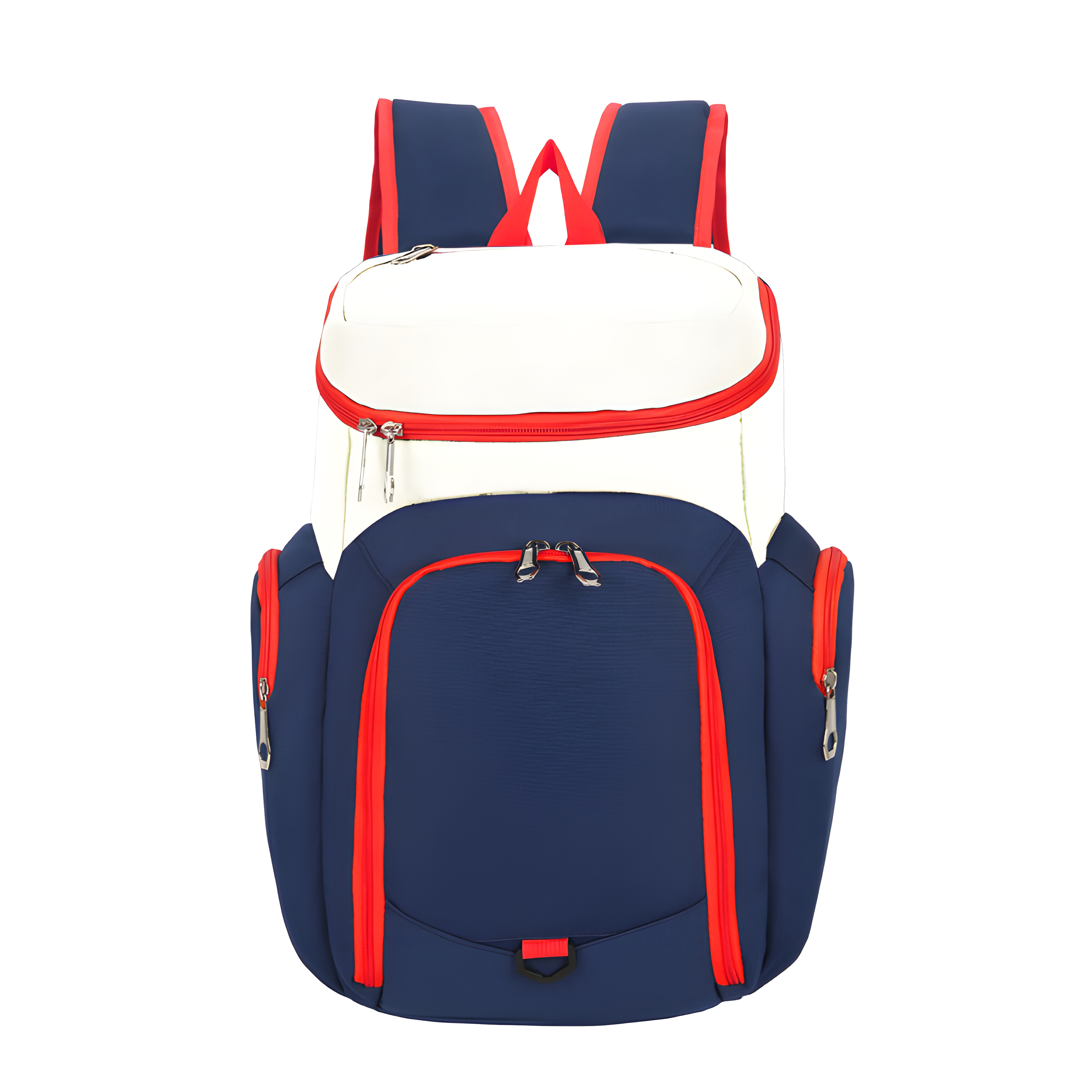 Navy, white, & orange backpacks - Backpacks