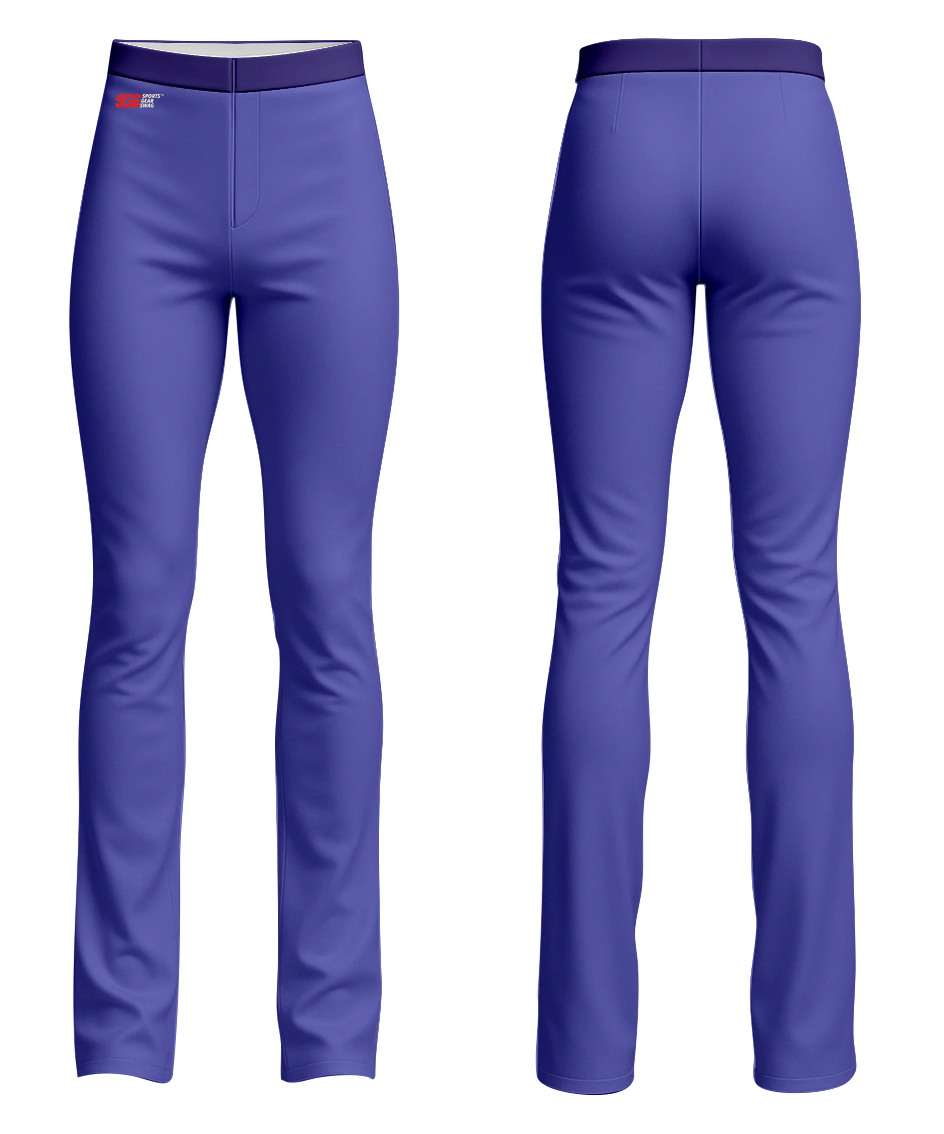 Custom figure skating pants  adult youth unisex waved curve - Figure-skating-pants