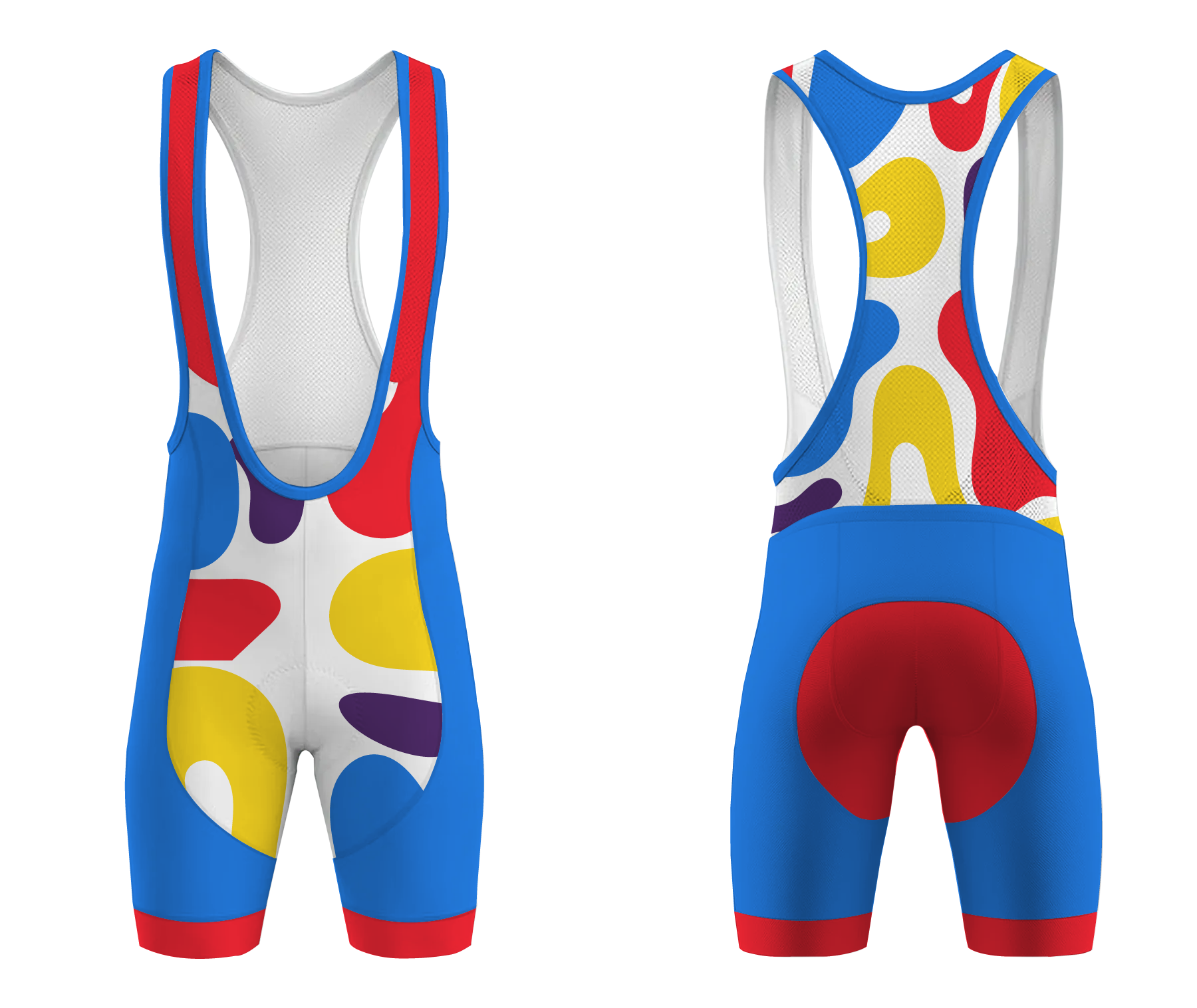 Custom oneteam adult youth unisex cycling bib - Cycling-bibs
