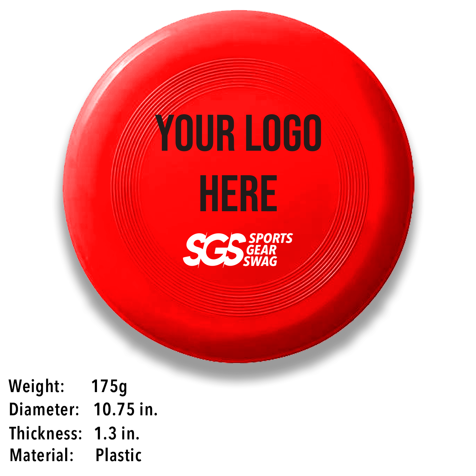 Frisbee-red - Frisbees