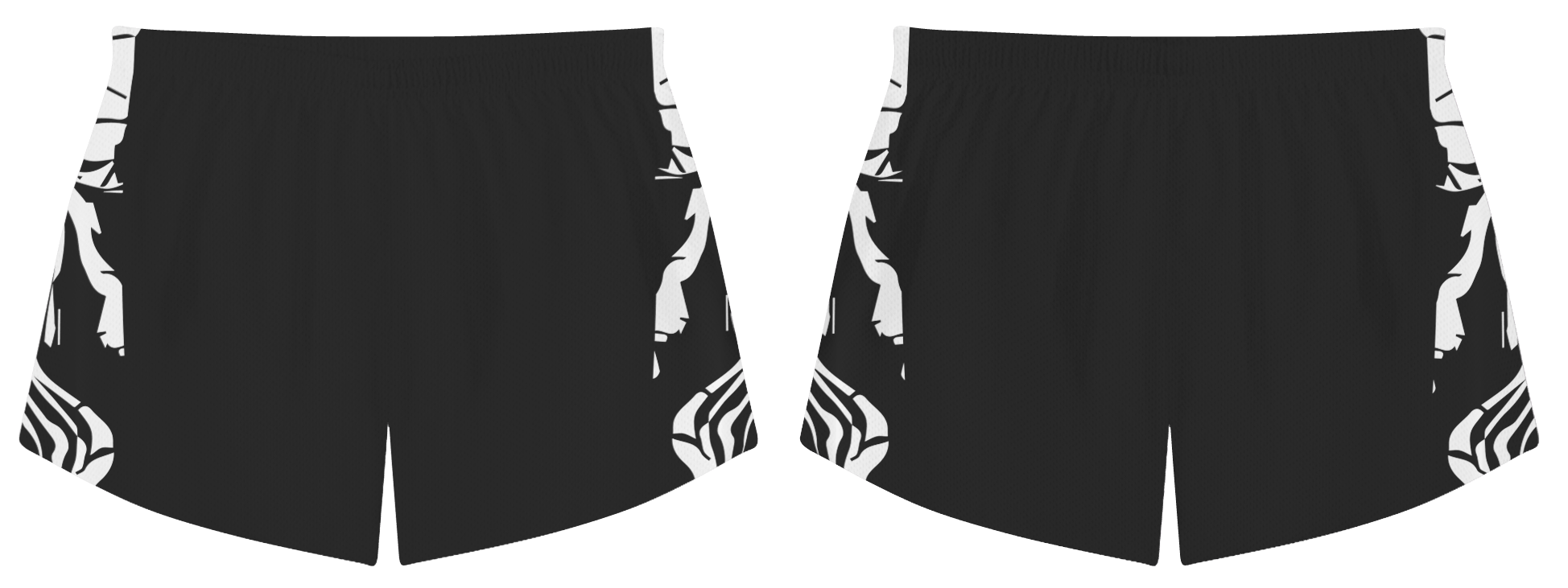 Custom black abstract adult youth volleyball jersey - Jersey