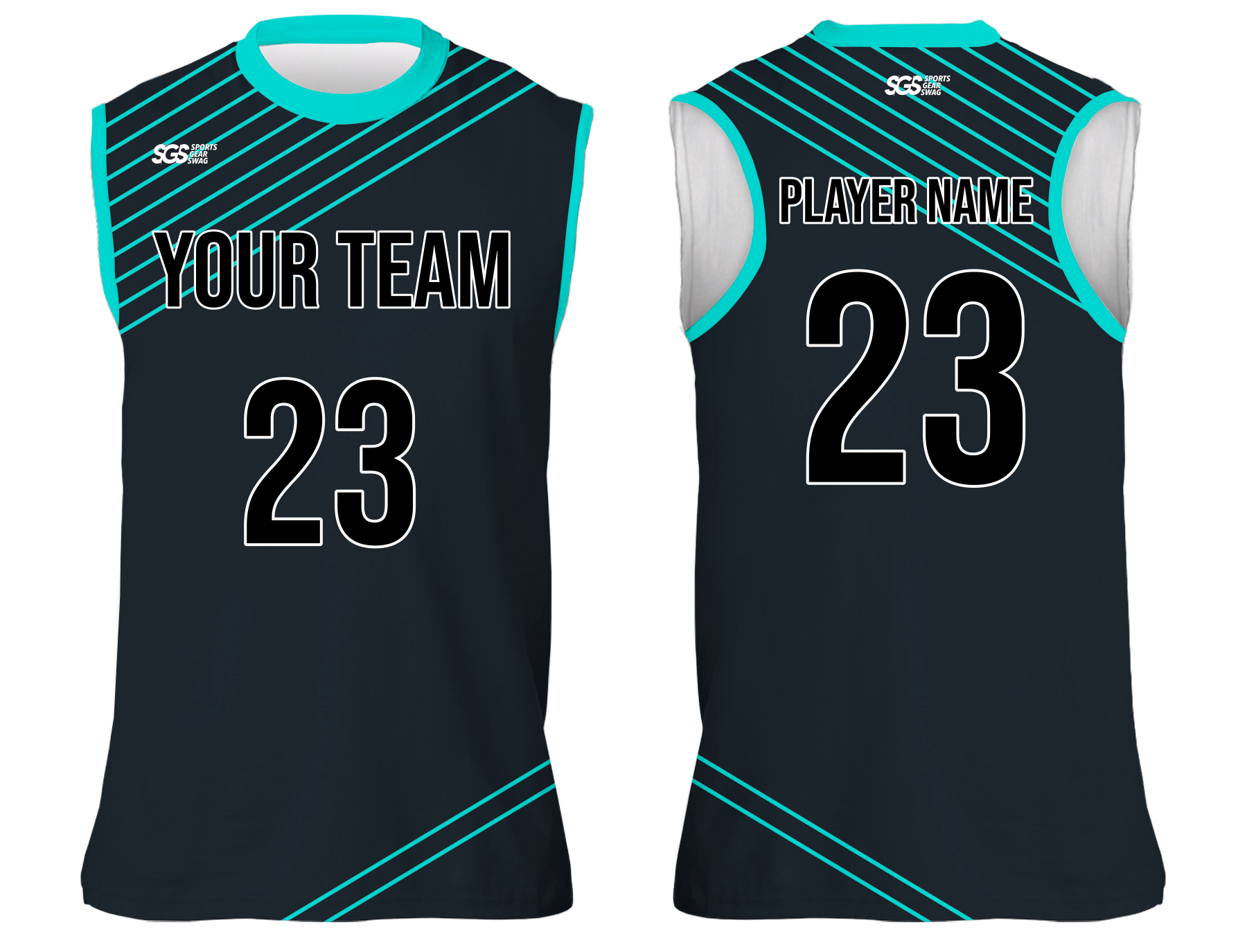 Custom prime adult youth unisex volleyball racerback jersey - Jersey