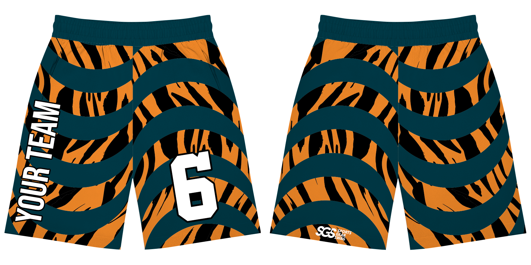 Custom Animalistic Adult Youth Unisex Shorts - SHORT
