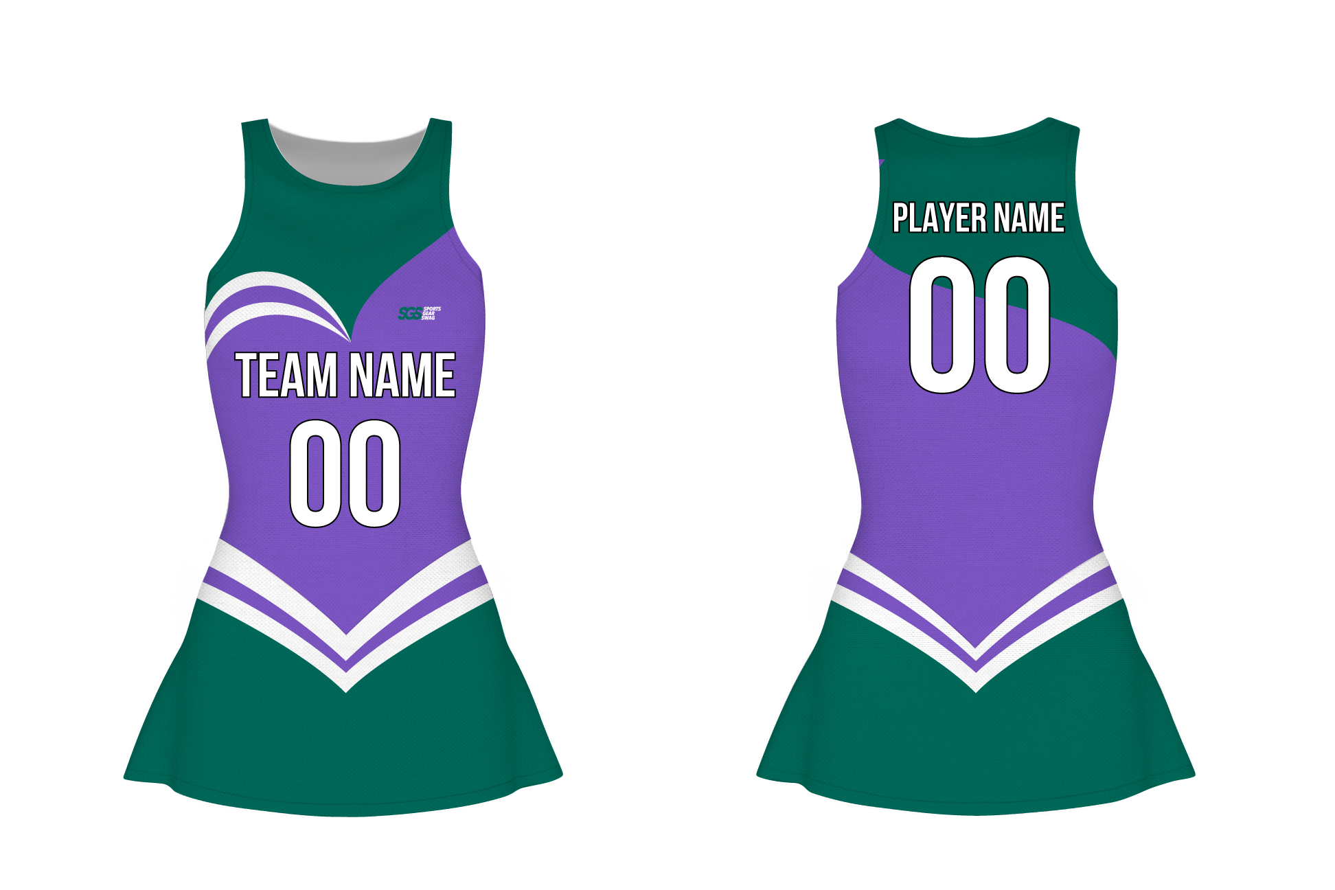 Custom figure skating sleeveless one piece uniform purple aurora adult youth plain skirt - Figure-skating-one-piece-uniforms