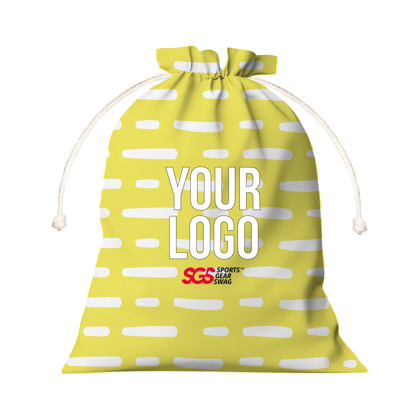 Custom drawstring tote bag streak dash - Drawstring-tote-bags