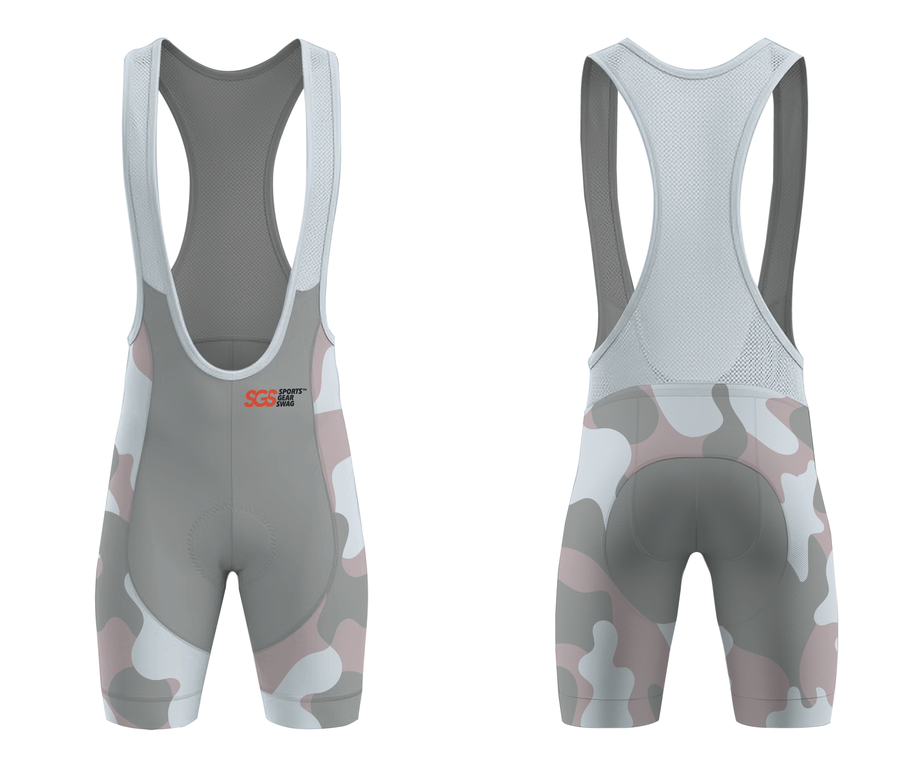 Custom stealth adult youth unisex cycling bib - Cycling-bibs
