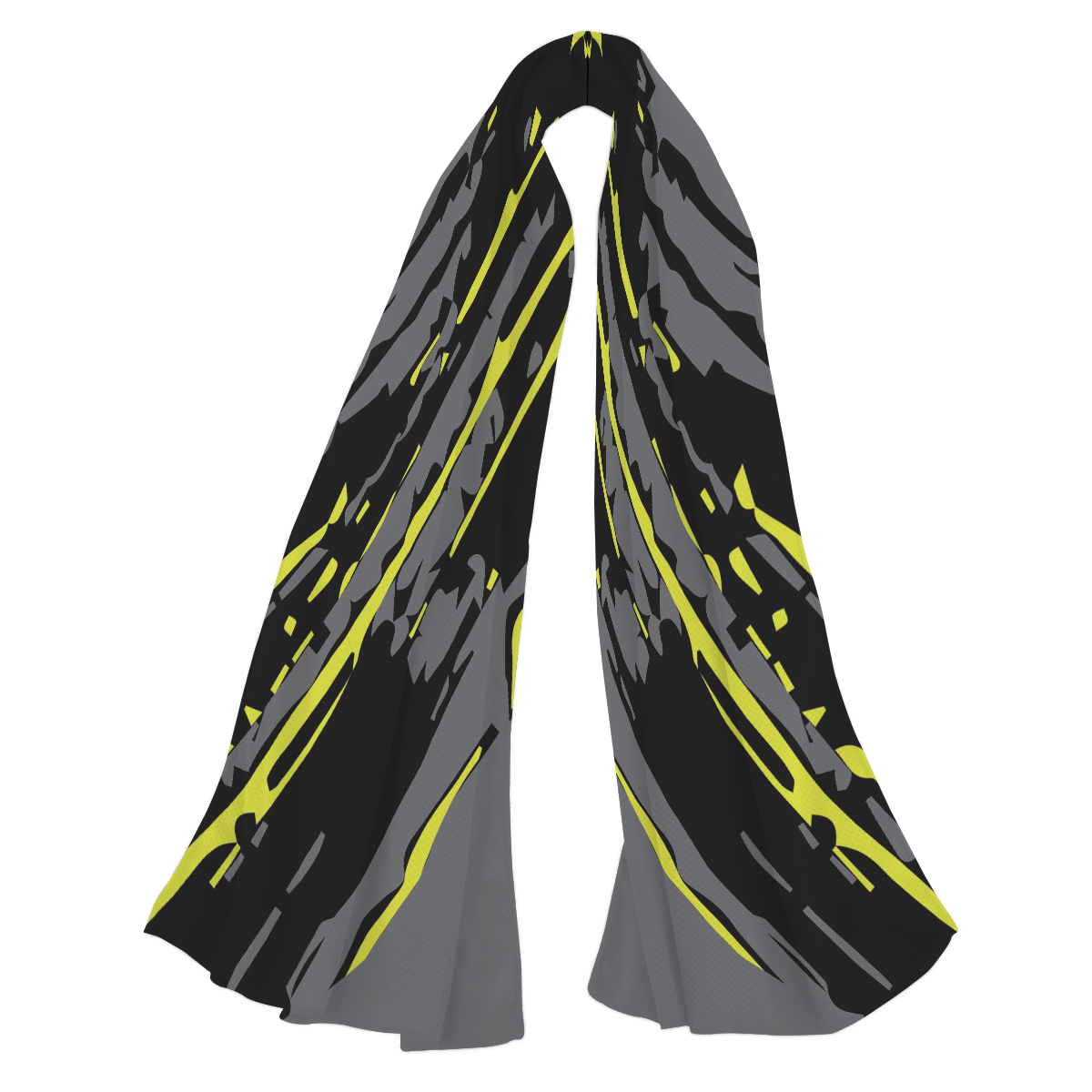 Custom scratches print cooling towel - Towel