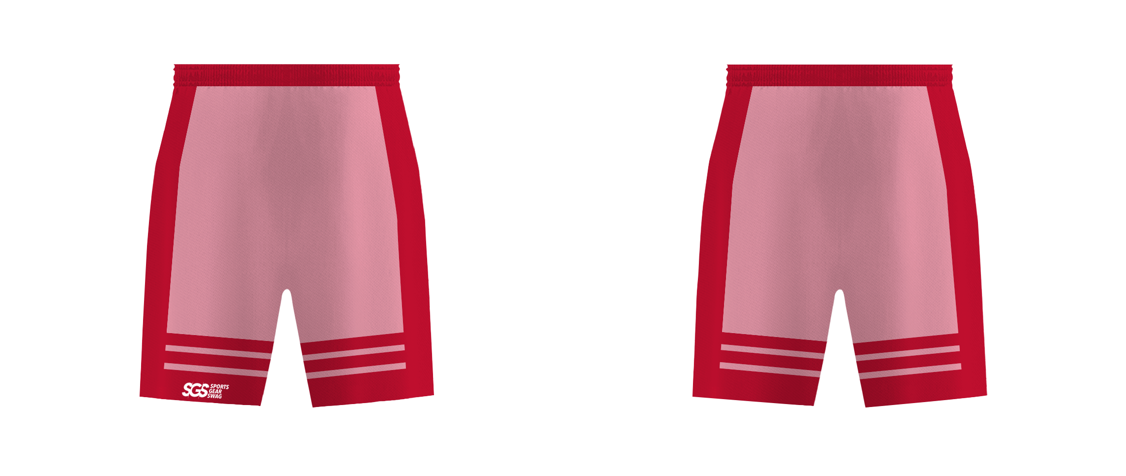 Custom straight lines adult youth unisex cheerleading shorts - Cheerleading-shorts