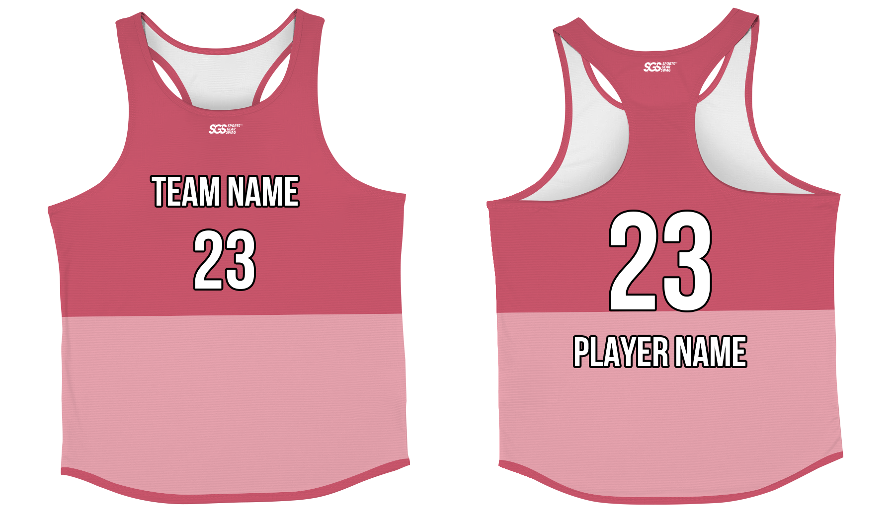 Custom track singlets adult youth unisex edge runner - Track-singlets
