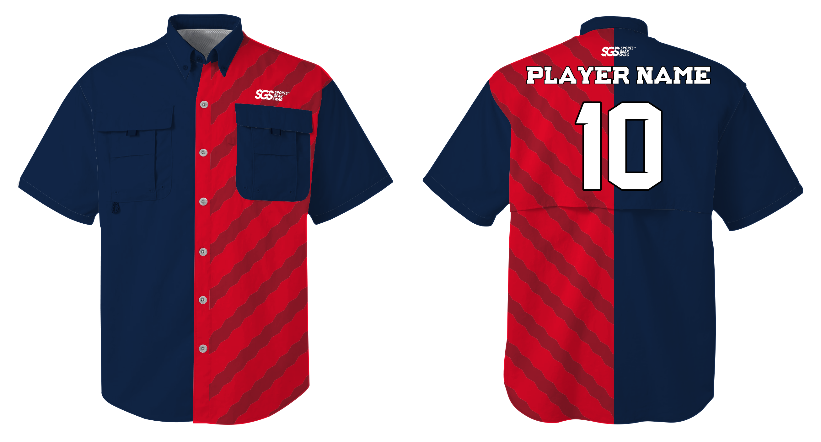 Custom fishing shirt adult youth unisex scarlet seas - Jersey