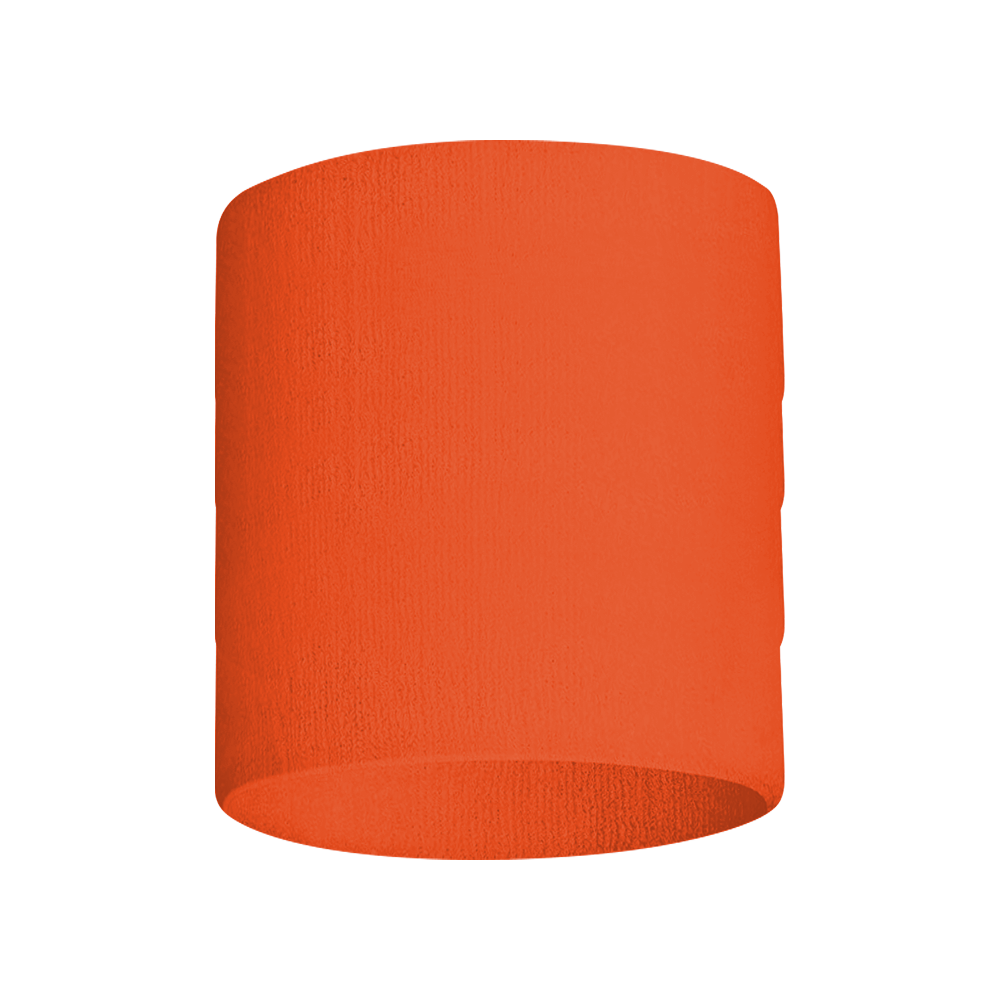 Custom adult youth unisex orange sweatband - Sweat-band